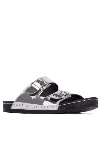 ESEM 473 Women's Slippers Silver - Thumbnail