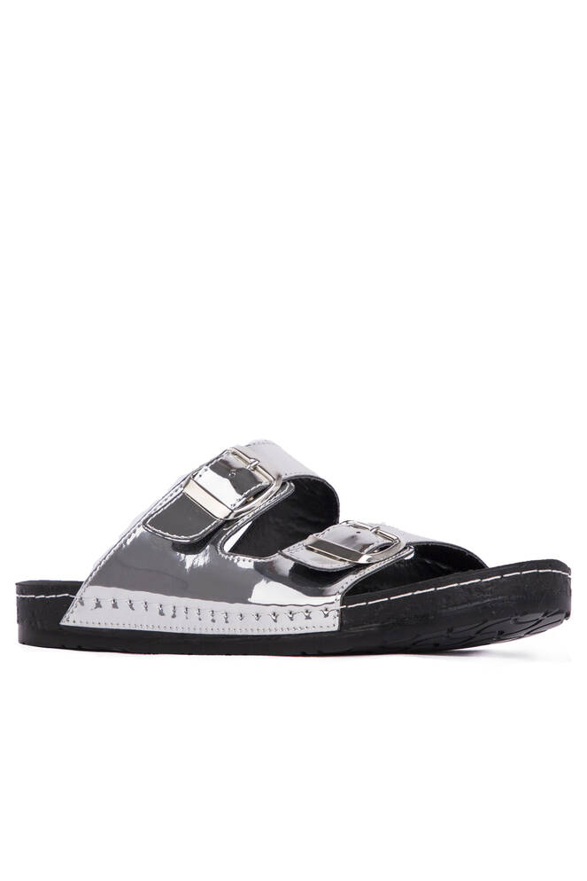 ESEM 473 Women's Slippers Silver