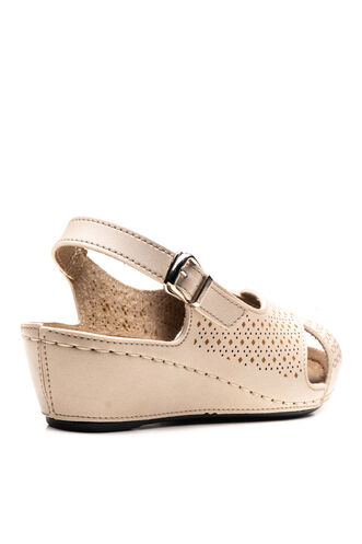 ESEM CK-201-SND Women's Sandal Beige - Thumbnail