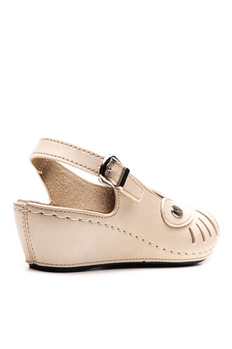 ESEM CK-204-SND Women's Sandal Beige - Thumbnail