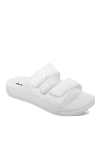 White Women's Slippers ESEM E272.Z.000 - Thumbnail