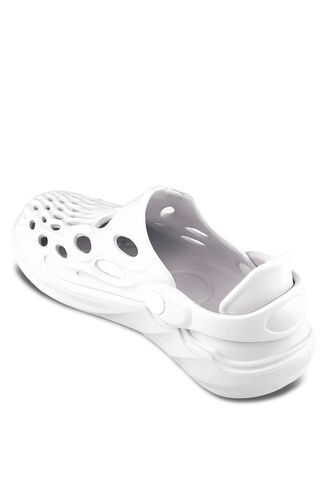 Women's Slipper White - Thumbnail