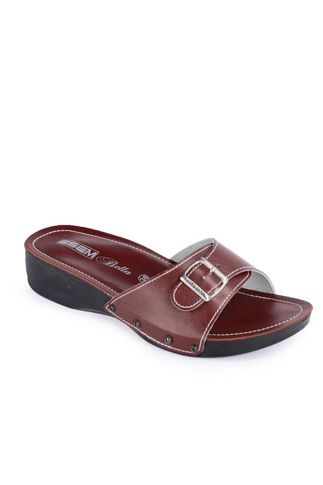 ESEM EA12SK261 Women's Slippers Burgundy