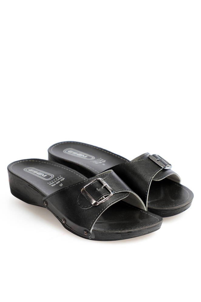 ESEM EA12SK292 Women's Slippers Black