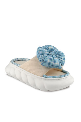 ESEM - ESEM EA22SK028 Women's Slippers Beige - Blue