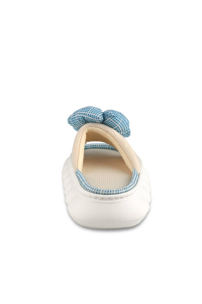 ESEM EA22SK028 Women's Slippers Beige - Blue