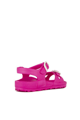 ESEM ESM.001.001.P Girl Child Sandal Fuchsia - Thumbnail