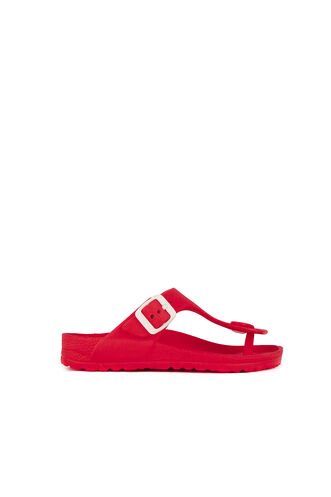 ESEM ESM211.001.F Boy Child Slipper Red - Thumbnail