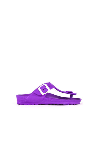 ESEM ESM211.001.F Girl Child Slipper Purple - Thumbnail