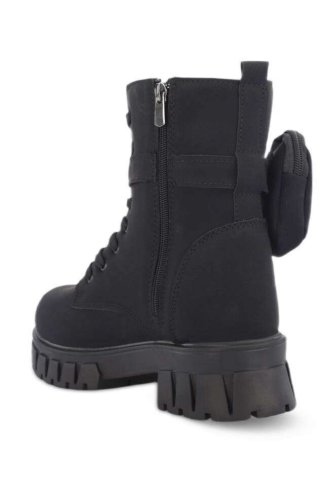 ESEM HELLO Women's Boot Black Nubuck