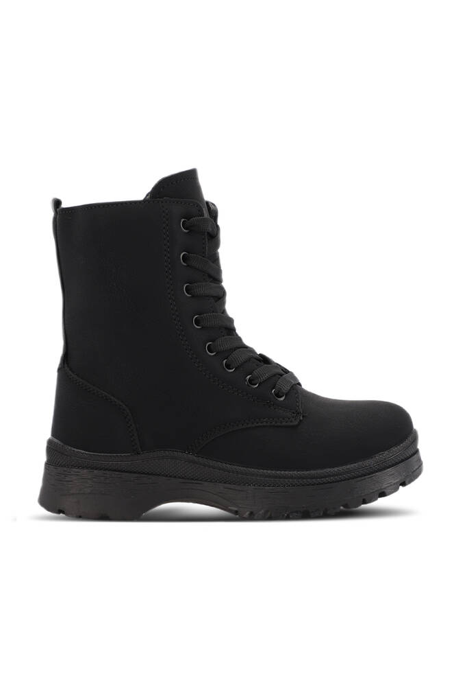 ESEM HENDA Girl Child Boot Black Nubuck