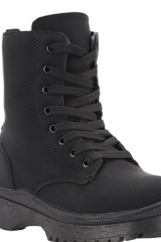 ESEM HENDA Women's Boots Black Nubuck - Thumbnail