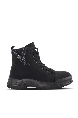 ESEM HERUT Women's Boot Black Nubuck - Thumbnail