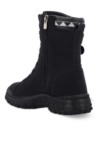 ESEM HINA Women's Boots Black Nubuck - Thumbnail