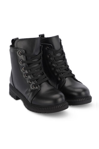 Hello, Women's Boot Black - Thumbnail