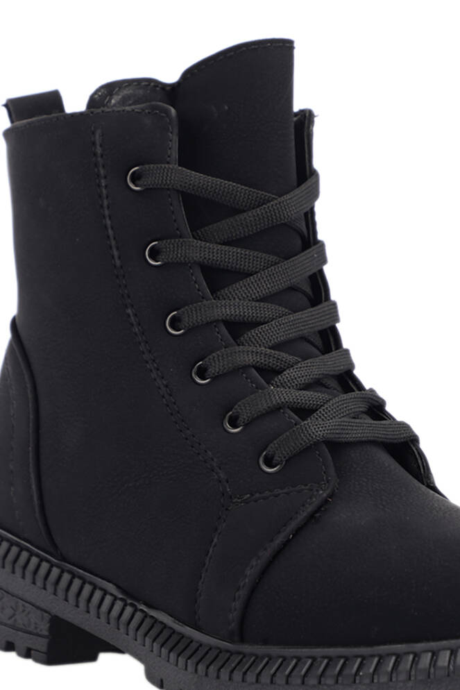 Hello, Woman Boot Black Nubuck