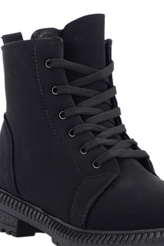 Hello, Woman Boot Black Nubuck - Thumbnail