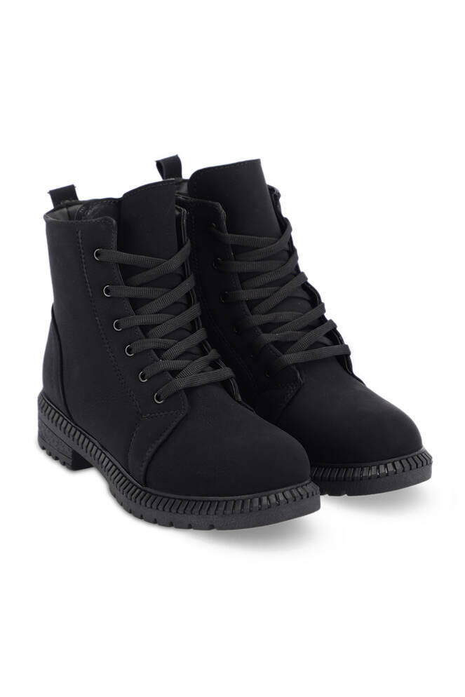 Hello, Woman Boot Black Nubuck