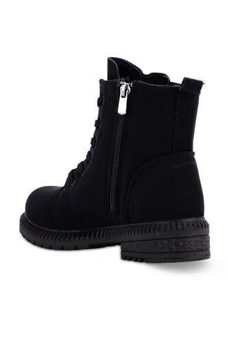 Hello, Woman Boot Black Nubuck - Thumbnail