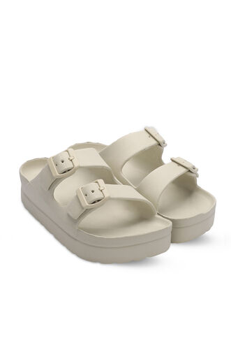 ESEM JAYNE Women's Slippers Beige - Thumbnail