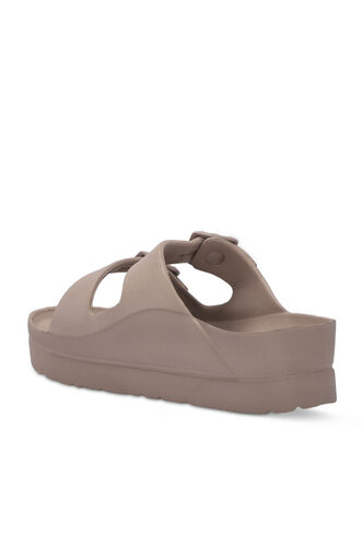 ESEM JAYNE Women's Slippers Taupe - Thumbnail