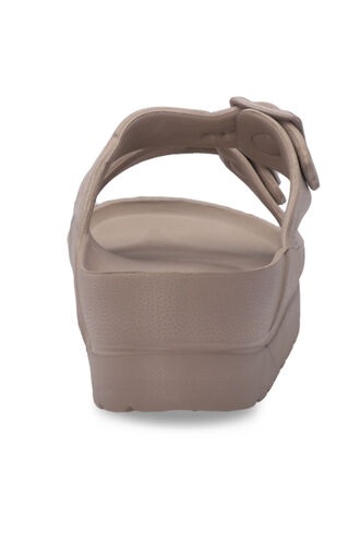 ESEM JAYNE Women's Slippers Taupe - Thumbnail