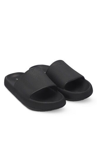 ESEM JEAN Men's Slippers Black - Thumbnail