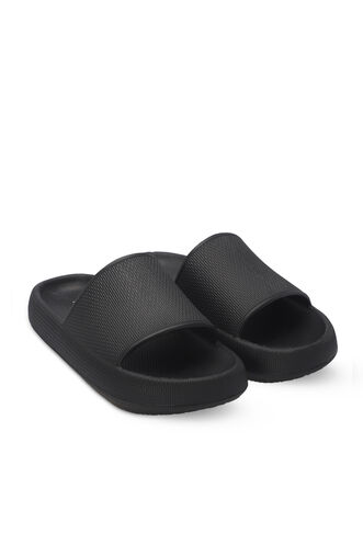 ESEM JEAN Women's Slippers Black - Thumbnail