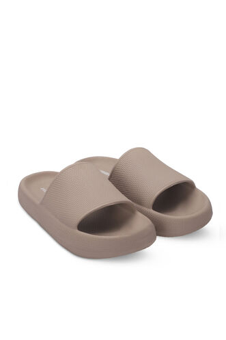 ESEM JEAN Women's Slippers Taupe - Thumbnail