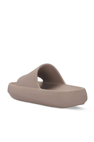 ESEM JEAN Women's Slippers Taupe - Thumbnail