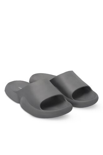 ESEM JEFRY Men's Slippers Gray - Thumbnail