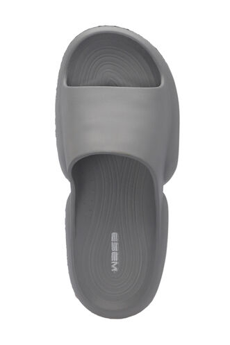 ESEM JEFRY Men's Slippers Gray - Thumbnail