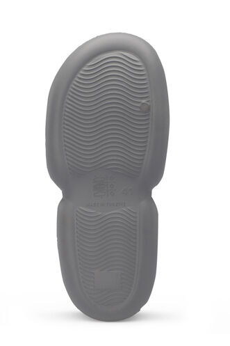 ESEM JEFRY Men's Slippers Gray - Thumbnail