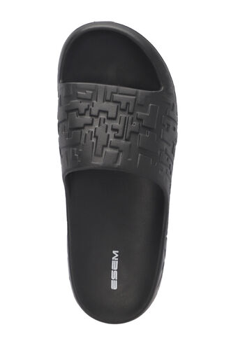 ESEM JETT Men's Slippers Black - Thumbnail