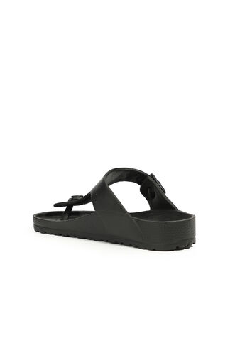 ESEM LANNY Boys' Black Slippers - Thumbnail