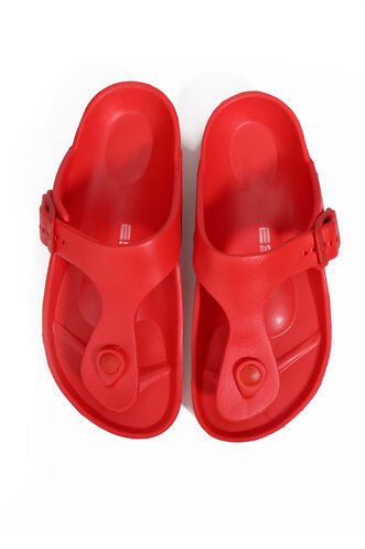 ESEM LANNY Boys' Red Slippers - Thumbnail