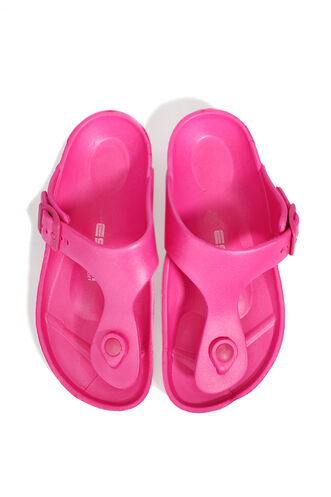 ESEM LANNY Girl Child Slippers Fuchsia - Thumbnail