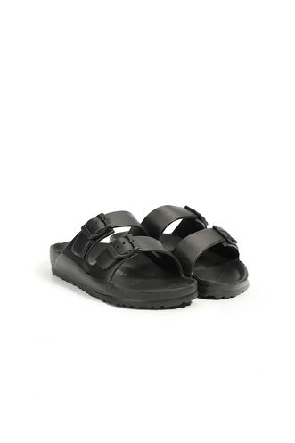 ESEM LEE Boy's Slippers Black - Thumbnail