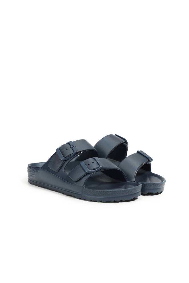 ESEM LEE Boys' Navy Blue Slippers