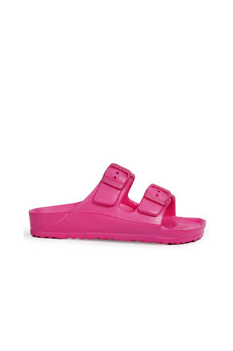 ESEM LEE Girl Child Slippers Fuchsia - Thumbnail