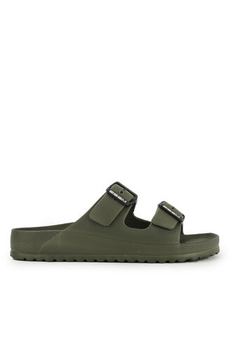 ESEM LEE Men's Slippers Khaki - Green - Thumbnail