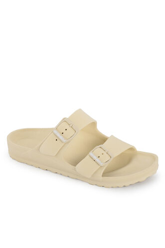 ESEM LEE Women's Slippers Beige - Thumbnail