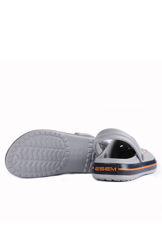 ESEM LOOP Boy Slippers Gray - Navy - Thumbnail