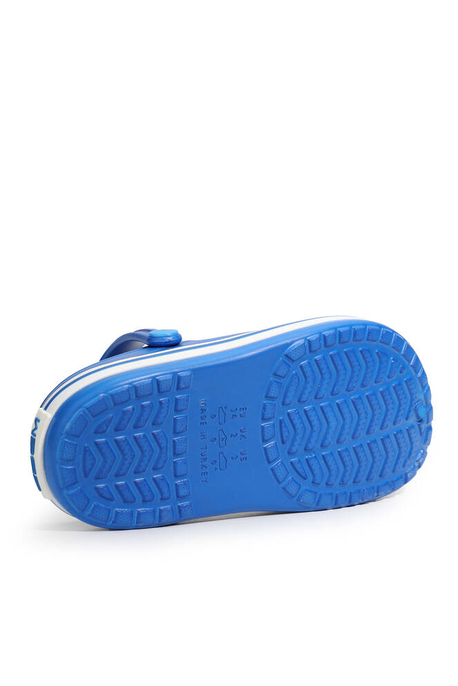 ESEM LOOP Boys' Slippers Saks Blue - White