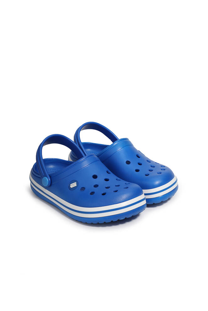 ESEM LOOP Boys' Slippers Saks Blue - White