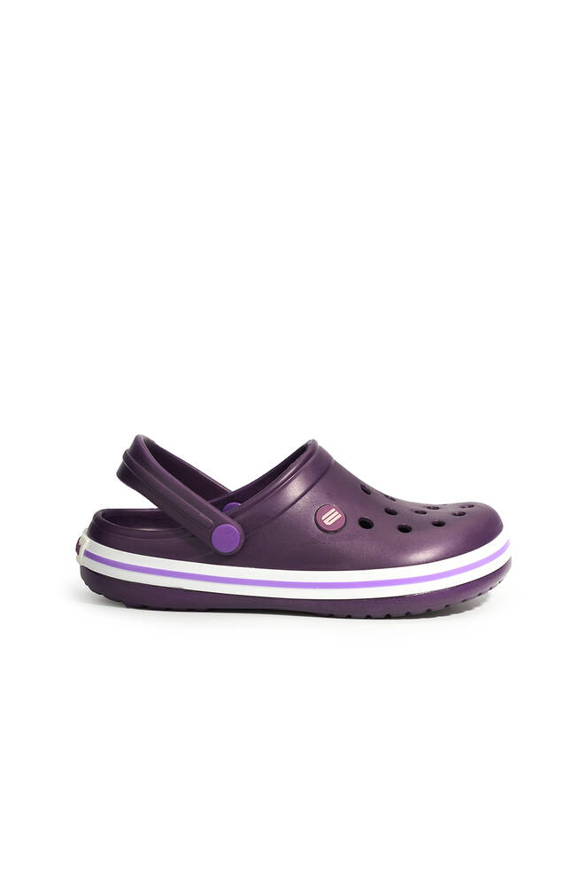 ESEM LOOP Girl Child Slippers Purple - White