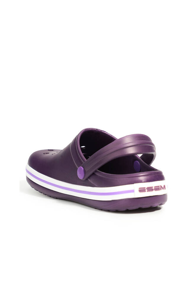 ESEM LOOP Girl Child Slippers Purple - White