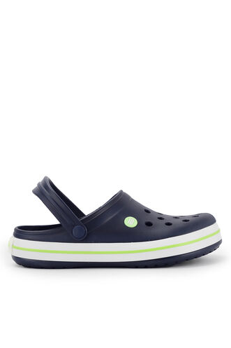 ESEM LOOP Men's Slippers Navy - Green - Thumbnail