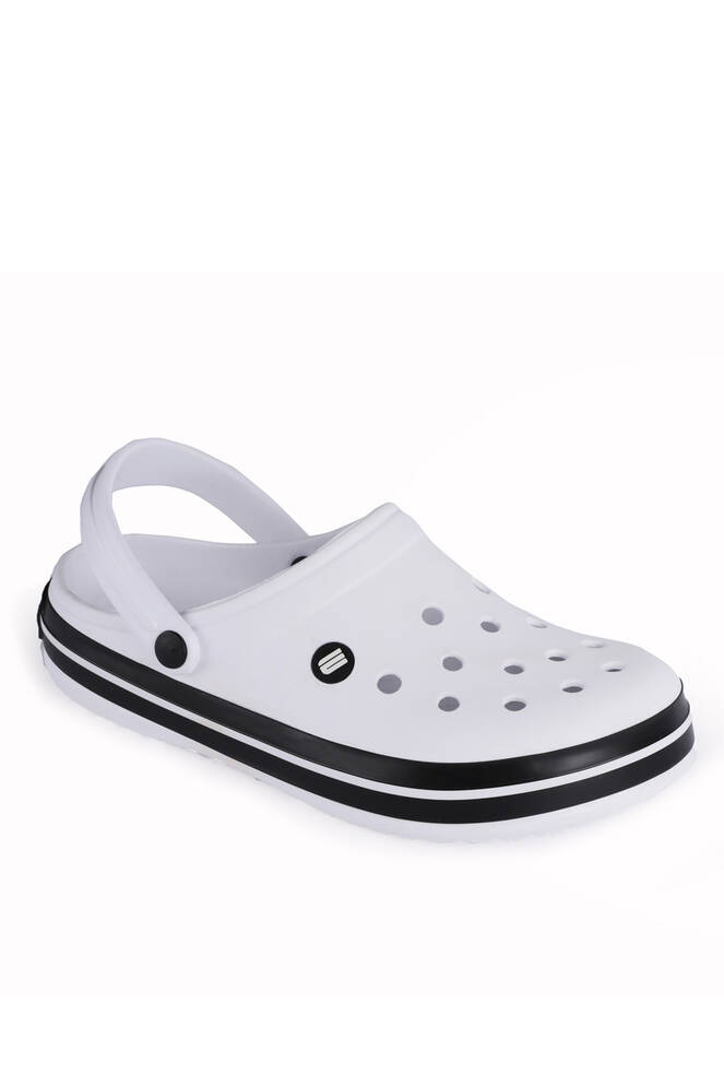 ESEM LOOP Men's Slippers White - Black