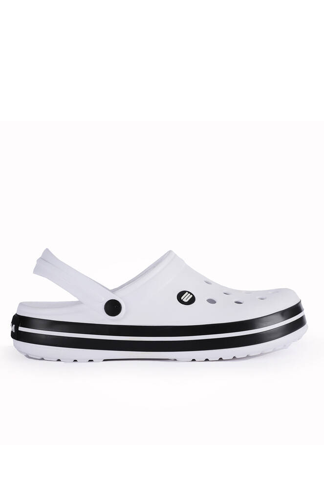 ESEM LOOP Men's Slippers White - Black